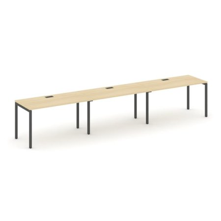 Рабочая станция 1 сторонняя SN-4P.ORS-031 (2940х600х750) (Акация Лорка/Металл Антрацит)