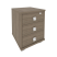 Тумба подкатная 3 ящ. Style Л.ТМ-3 420x450x563 (Вяз Благородный)