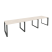 Рабочая станция на О-образном м/к Onix O.MO-RS-3.2.8 3540x800x750 (Тиквуд Темный/Белый Металл)
