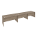 Рабочая станция Onix O.RS-3.3.7 4140x720x750 (Тиквуд Светлый)