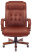 Кресло руководителя T-9926WALNUT светло-коричневый Leather EiCHel кожа крестов. металл/дерево (Светло-коричневый)