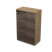Шкаф средний со стеклом Gloss line 9НШ.017.3 800x450x1245 (Teakwood)
