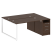 Рабочая станция Metal System Style БО.РС-СТП-2.3 1812x1475x750 (Дуб Наварра/Серый металл)