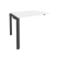 Наборный элемент рабочей станции на П-образном м/к Onix O.MP-1.NRS-1.7 980x720x750 (Тиквуд Темный/Белый Металл)