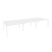 Рабочая станция на П-образном м/к Onix O.MP-D.RS-6.3.7 4140x1475x750 (Тиквуд Темный/Белый Металл)