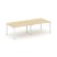 Стол переговорный SN-5P.SPRG-044 (3160х1180х750) (Тиквуд Светлый/Металл Антрацит)