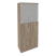 Шкаф высокий широкий Onix O.ST-1.7 800x420x1977 (Тиквуд Светлый)