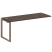 Проходной наборный элемент рабочей станции Metal System Style БО.ПРС-СП-1.5 1800x720x750 (Дуб Наварра/Серый металл)