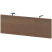 Модести-панель Арго-М АМ-12П 1070x18x350 (Ясень шимо/Антрацит)