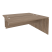 Наборный элемент рабочей станции Onix O.2.NRS-4.7 1580x1475x750 (Тиквуд Светлый)