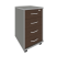 Тумба подкатная 4 ящ. фолдинг в комплекте Riva А.ТМ-4F 420x450x708 (Орех Гварнери)