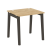 Стол рабочий на деревянных опорах Onix Wood OW.SP-0.7 780x720x750 (Тиквуд Светлый/Дуб Темный)