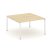 Рабочая станция 2-х сторонняя SN-4P.DRS-001 (980х1232х750) (Тиквуд Светлый/Металл Антрацит)