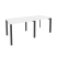 Рабочая станция на П-образном м/к Onix O.MP-RS-2.1.8 1960x800x750 (Тиквуд Темный/Белый Металл)