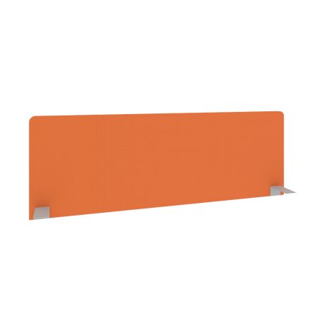 Экран тканевый Slim С.ТЭКР-5 Ткань 1290x450x22 (Оранжевый)