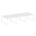 Рабочая станция Metal System Style БО.СМ-6.2 3600x1475x750 (Дуб Наварра/Серый металл)