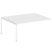 Проходной наборный элемент рабочей станции Metal System Style БП.ПРС-СП-2.5 1800x1475x750 (Дуб Наварра/Серый металл)