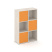 Стеллаж Locker Plus LK.K-002 798x350x1203 (Дуб Аризона)