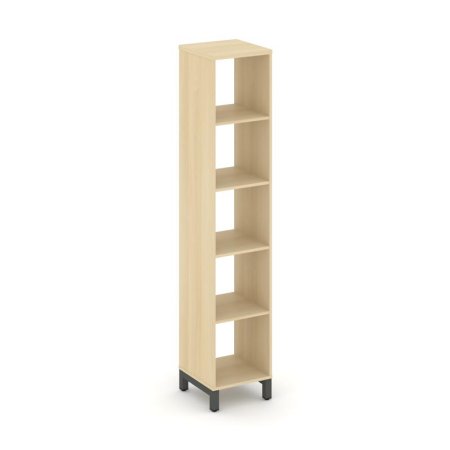 Каркас стеллажа 5 ярусов SN.KS-510 (387х400х1982) (Акация Лорка/Металл Антрацит)