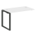 Проходной наборный элемент рабочей станции Metal System Style БО.ПРС-СП-1.2 1200x720x750 (Дуб Наварра/Серый металл)