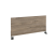 Экран боковой ЛДСП Onix O.EKR-80 800x370x18 (Тиквуд Темный/Черный)