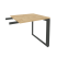 Брифинг приставка Onix O.MO-BR-7 780x720x750 (Тиквуд Светлый/Черный металл)