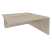 Наборный элемент рабочей станции Onix O.2.NRS-4.8 1580x1635x750 (Тиквуд Светлый)