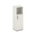 Шкаф средний узкий SN.STU.E-201(R) (400х400х1203) (Антрацит/Тиквуд Светлый)