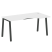 Стол криволинейный правый Metal System Style БА.СА-1 Пр 1600x900x750 (Дуб Наварра/Серый металл)