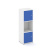 Стеллаж Locker Plus LK.K-001 408x350x1203 (Дуб Аризона)
