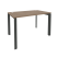 Стол рабочий на П-образном м/к Onix O.MP-SP-2.7 1180x720x750 (Тиквуд Темный/Белый Металл)