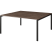 Бенч двойной на 2 рабочих места Арго-М АМБ-005 1800x1496x760 (Темный шимо/Антрацит)