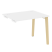 Стол-приставка к опорным элементам на деревянных опорах Onix Wood OW.SPR-1.8 980x800x750 (Тиквуд Светлый/Дуб Темный)