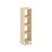 Каркас стеллажа 4 яруса SN.KS-410 (387х400х1615) (Антрацит/Тиквуд Светлый/Металл Антрацит)