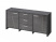 Тумба для документов Festus FI-13-01.G 1804x460x806 (Хромикс Белый/Камень Пьетра Гриджиа черный)