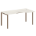 Стол криволинейный правый Metal System Style БП.СА-1 Пр 1600x900x750 (Дуб Наварра/Серый металл)