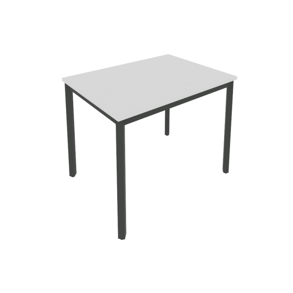 Стол письменный на металлокаркасе Slim С.СП-3 980x720x750 (Серый/Антрацит металл)