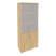 Шкаф высокий широкий Onix O.ST-1.2 800x420x1977 (Тиквуд Светлый)