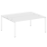 Рабочая станция Metal System Style БП.РАС-СП-2.5 1800x1475x750 (Дуб Наварра/Серый металл)