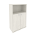 Шкаф широкий средний Style Л.СТ-2.1 778x410x1215 (Вяз Благородный)