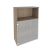Шкаф средний широкий Onix O.ST-2.2 800x420x1207 (Тиквуд Светлый)