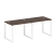 Рабочая станция Metal System Style БО.СМ-2.1 2000x720x750 (Дуб Наварра/Серый металл)