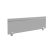 Экран Offix-new OBP 123 1200x18x350 (Дуб Сонома светлый/металлик)