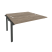 Наборный элемент рабочей станции на м/к Onix O.M-2.NRS-3.7 1380x1475x750 (Тиквуд Темный/Белый Металл)