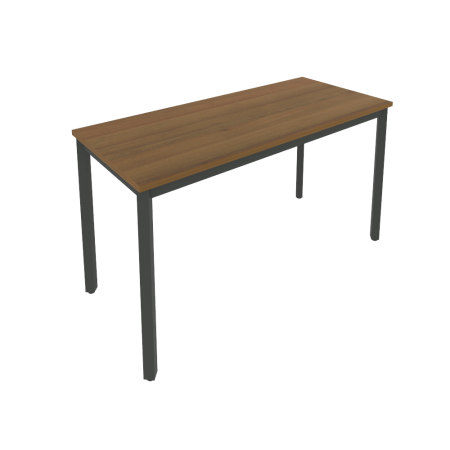 Стол письменный на металлокаркасе Slim С.СП-5.1 1380x600x750 (Орех/Антрацит металл)