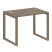 Стол письменный Metal System Style БО.СП-1 1000x720x750 (Дуб Наварра/Серый металл)