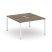 Рабочая станция 2-х сторонняя SN-6P.DRS-001 (980х1232х750) (Тиквуд Светлый/Металл Антрацит)