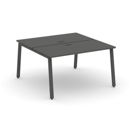 Рабочая станция 2-х сторонняя SN-6A.DRS-021 (980х1632х750) (Антрацит/Металл Антрацит)