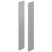 Боковины декоративные Кортез KZD-48B 384x50x1568 (Белый)