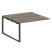 Проходной наборный элемент рабочей станции Metal System Style БО.ПРС-СП-2.3 1400x1475x750 (Дуб Наварра/Серый металл)